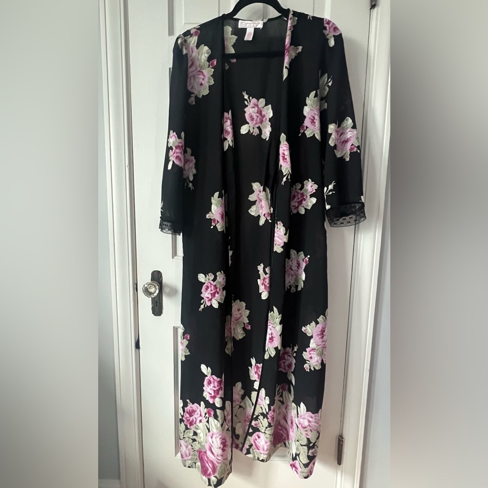 Oscar de la Renta gorgeous dressing gown. S/M